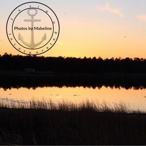 Sunset Lake Reflection Photo Print